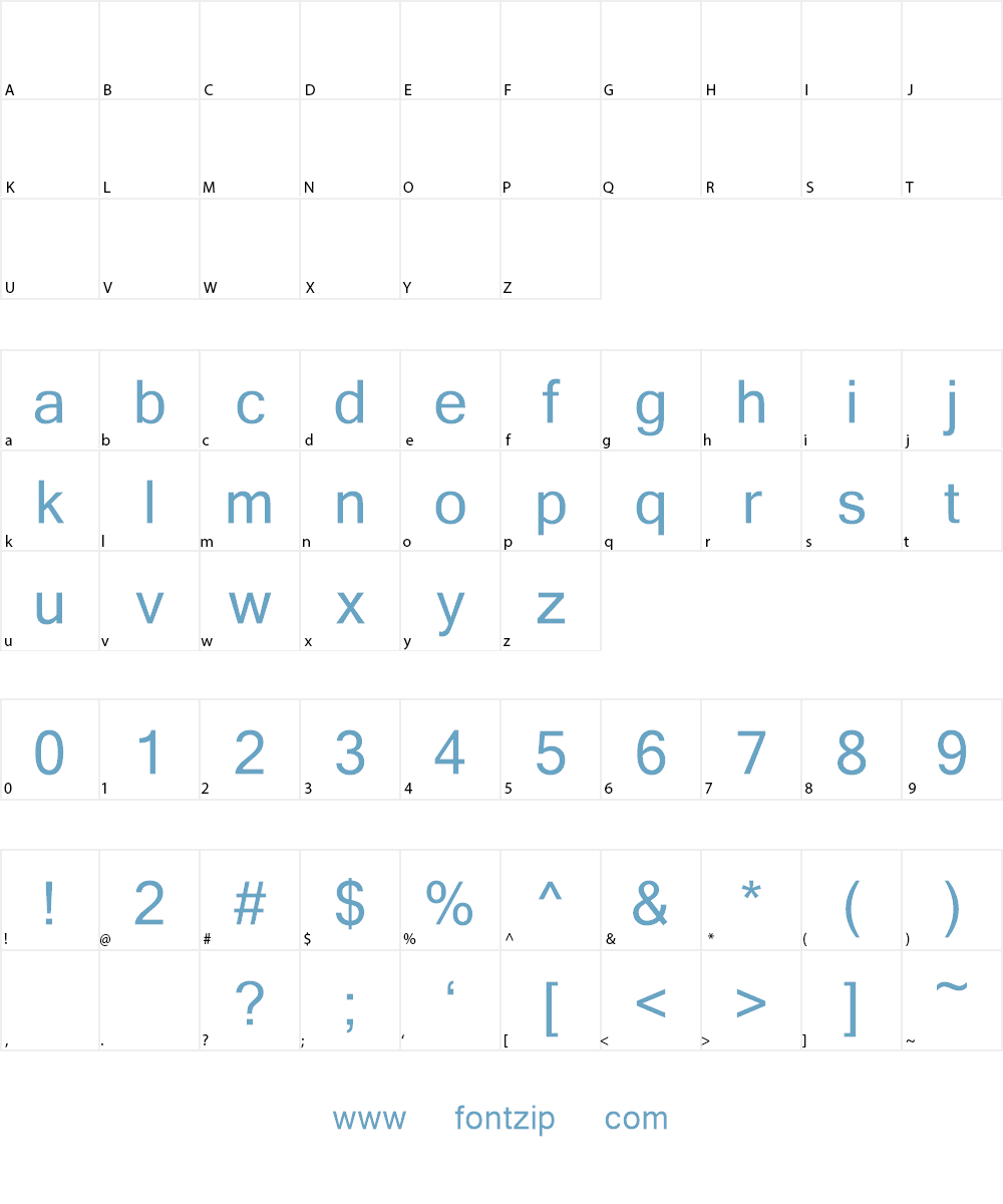LCR Kitchen Dings Font Character